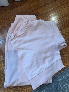 Garage Pale Pink Crewneck Sweater